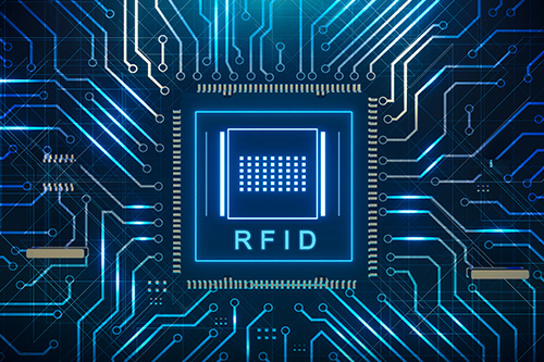 Anwendung der RFID-Technologie im Autoteilemanagement.